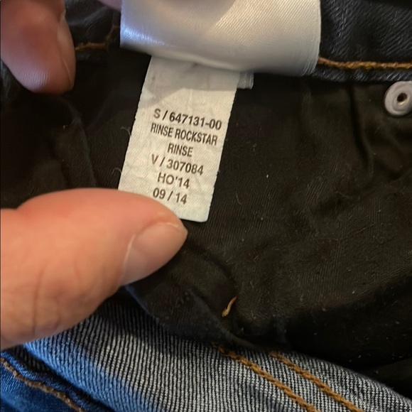 Old Navy The Rockstar Jeans Size 16 In Blue - Picture 5 of 5